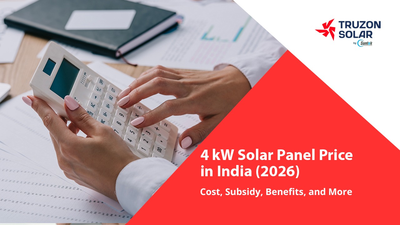 4kw Solar Panel Price in India